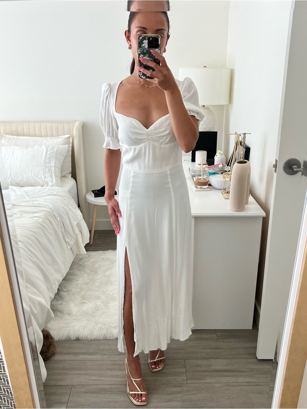 Aritzia Wilfred Tome dress - white
